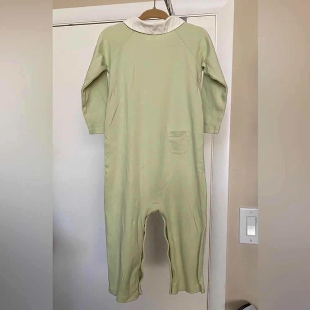 Janie and Jack Layette Long Sleeve One-Piece with Sheep Size 12-18M
